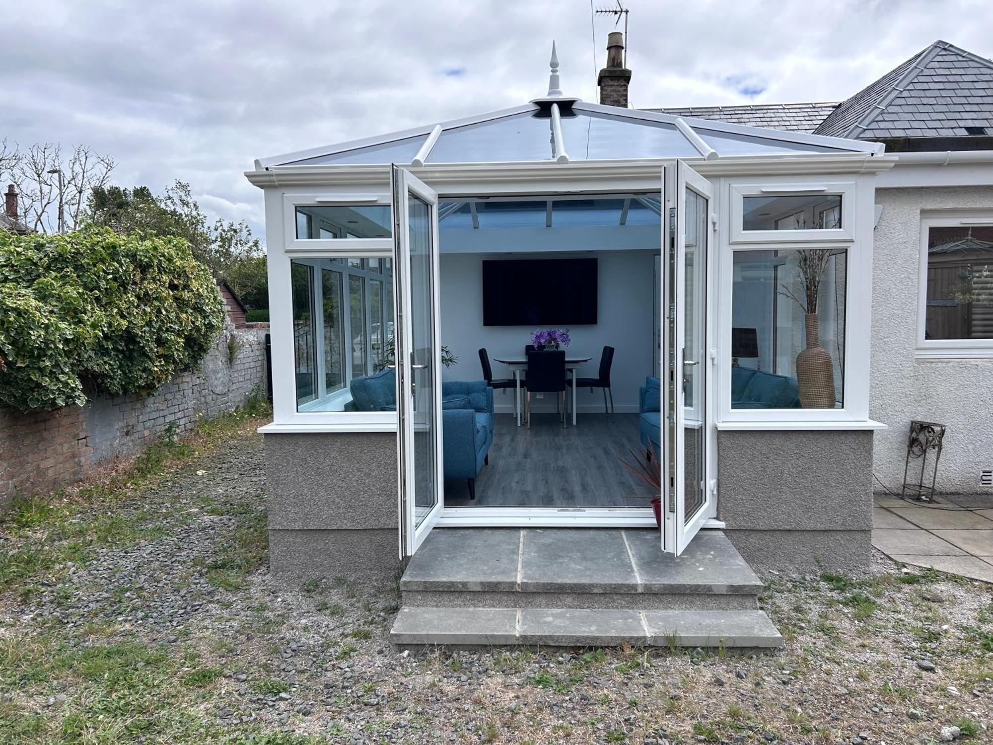 Traditional 129 Year Old Cottage Prestwick Exterior foto